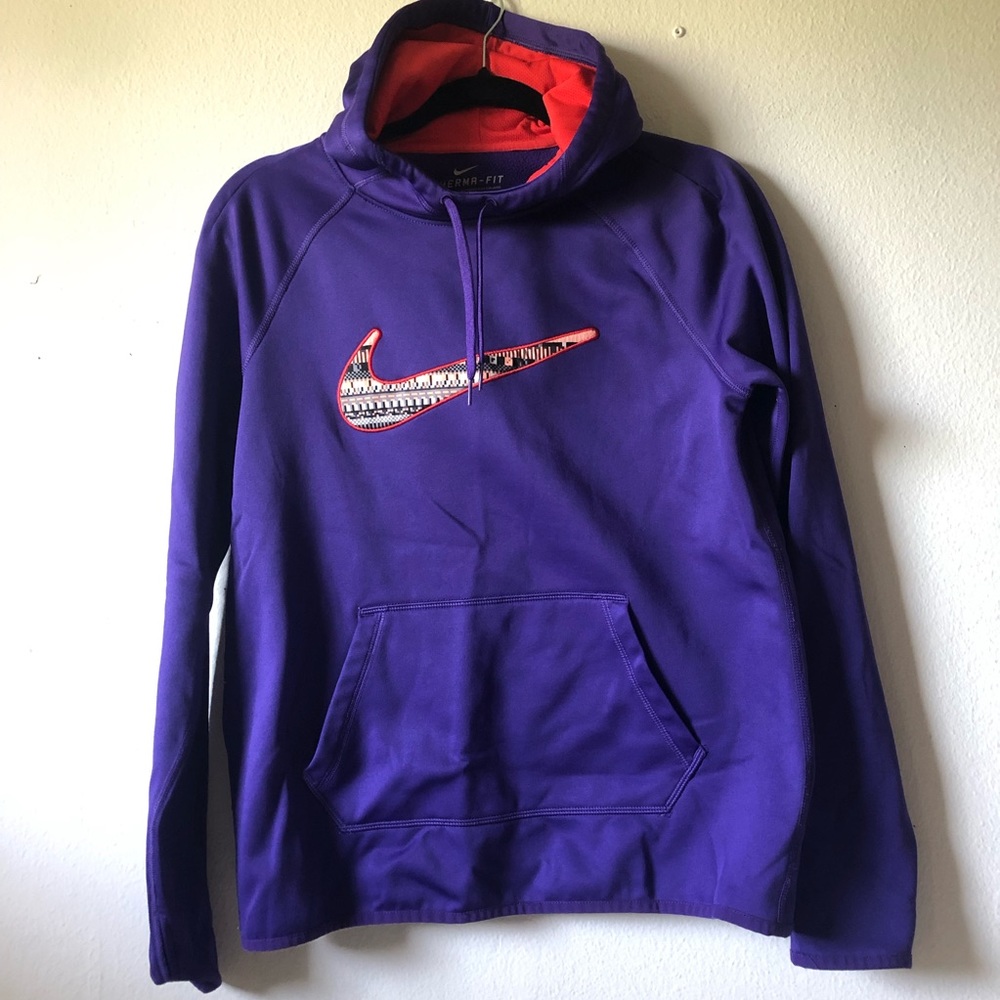 Purple Nike hoodie